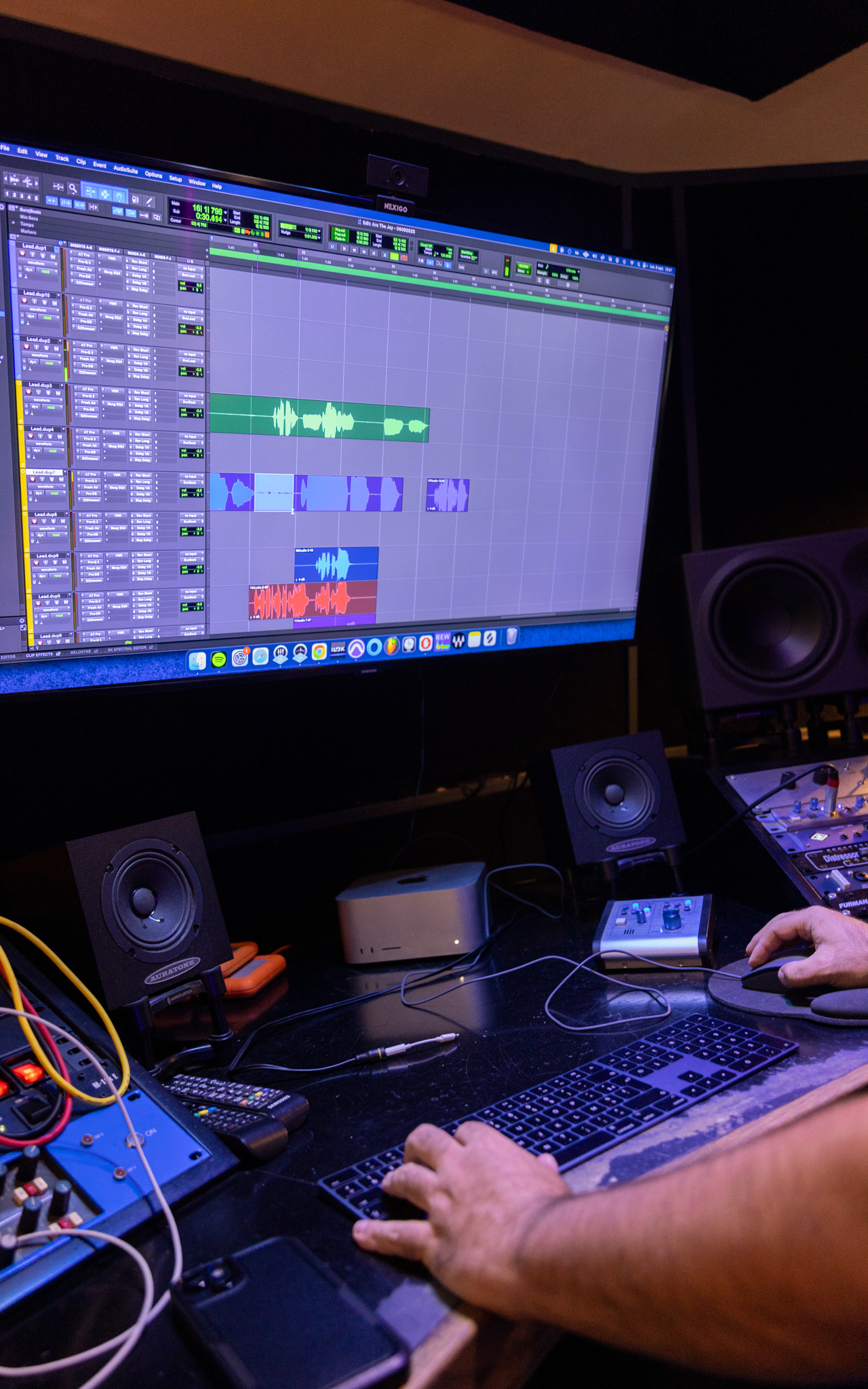 Session d’enregistrement