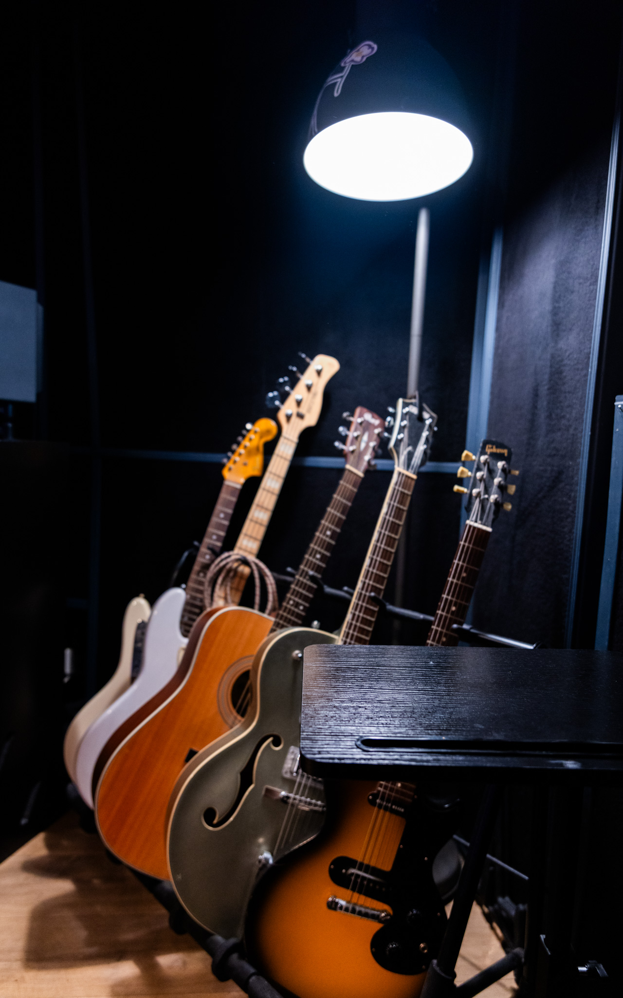 Guitare du studio